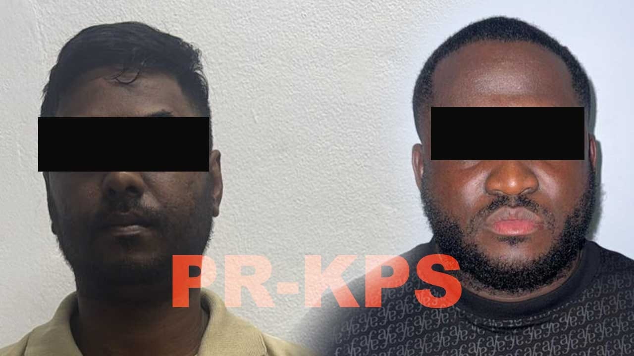 Politie van bureau Geyersvlijt hield twee verdachten aan voor oplichting met valse bankbewijzen.