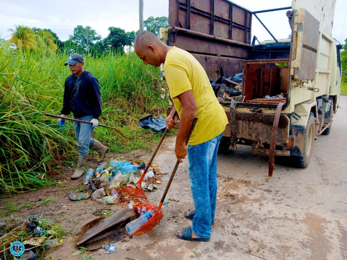 bewoners albona vuil milieu