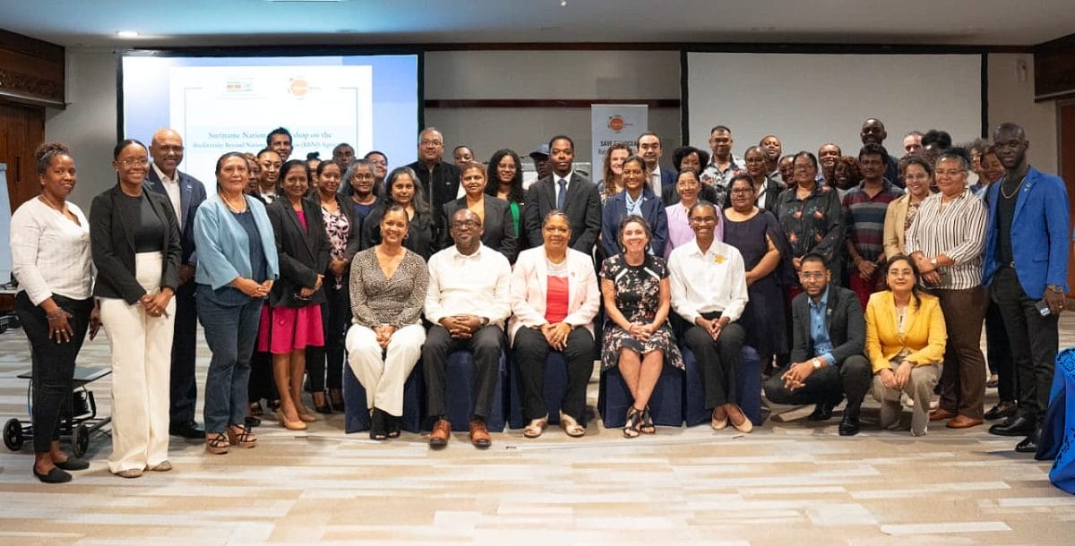 Workshop over BBNJ-verdrag bereidt Suriname voor op bescherming mariene biodiversiteit op volle zee