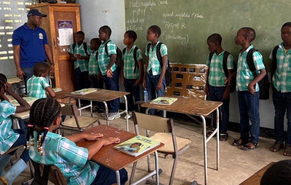 jeugdpolitie leerlingen