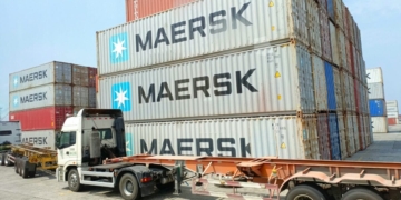 maersk haven schepen container vracht