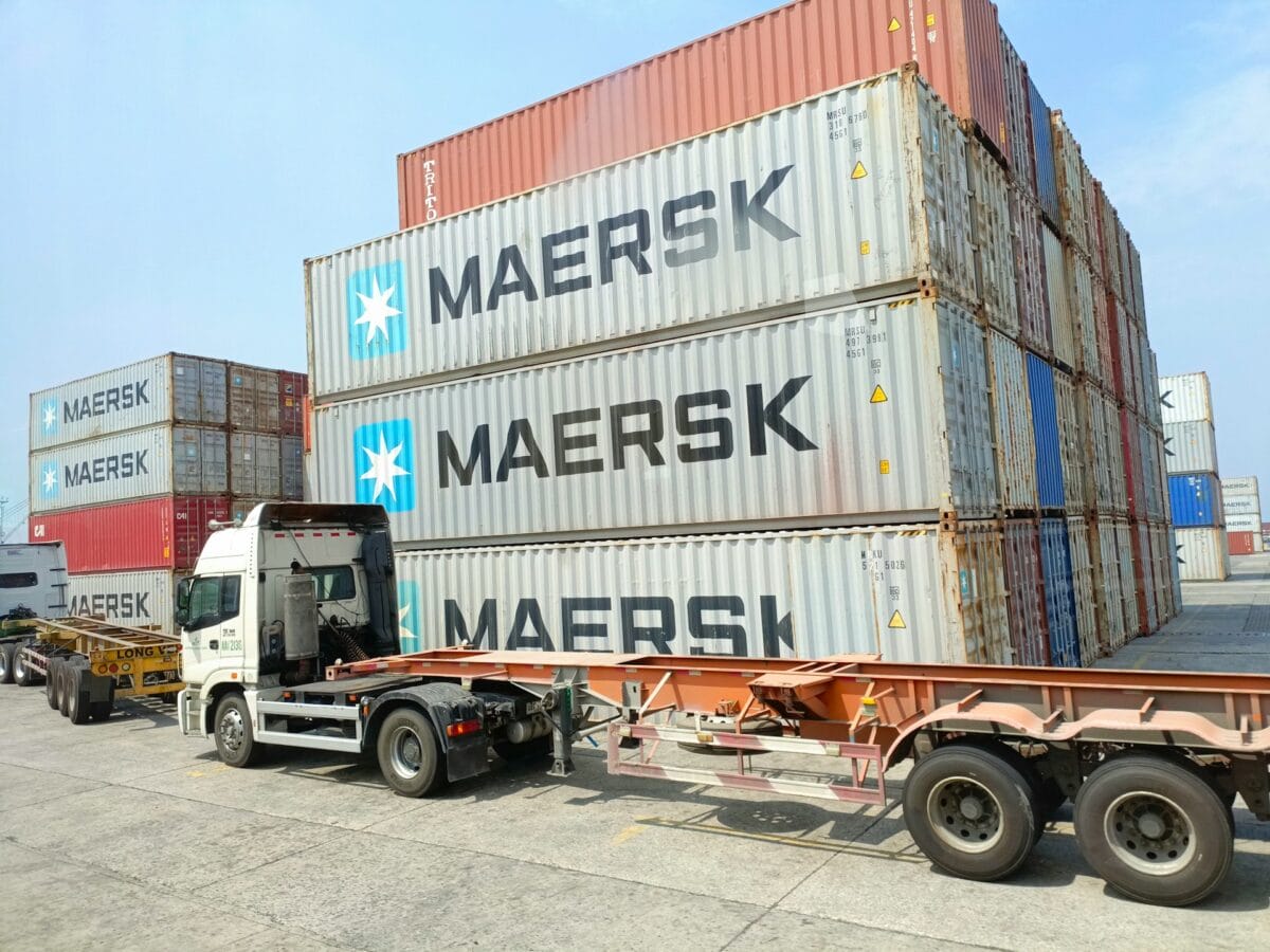 maersk haven schepen container vracht