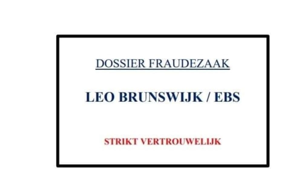 dossier fraudezaak Leo Brunswijk
