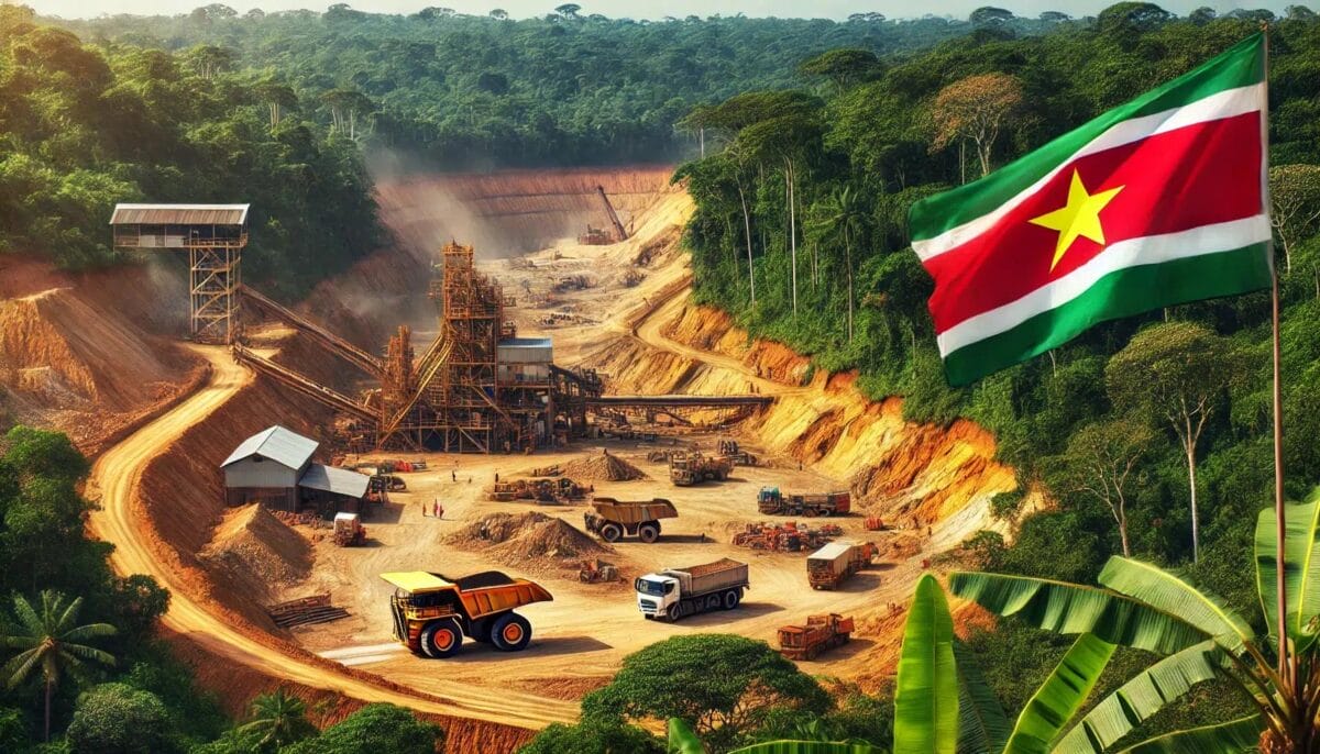 goudsector suriname mijnbouw