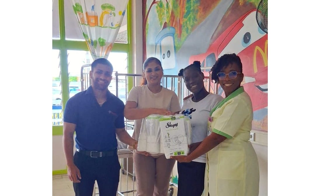 pampers voor drieling