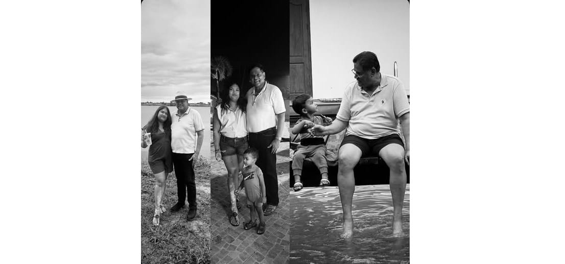 santokhi en dochter en kleinkind