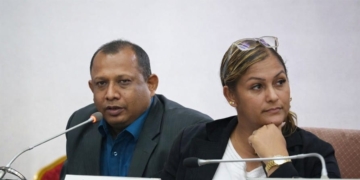 Rawien Raghoenandan en Ameerani Jarbandhan