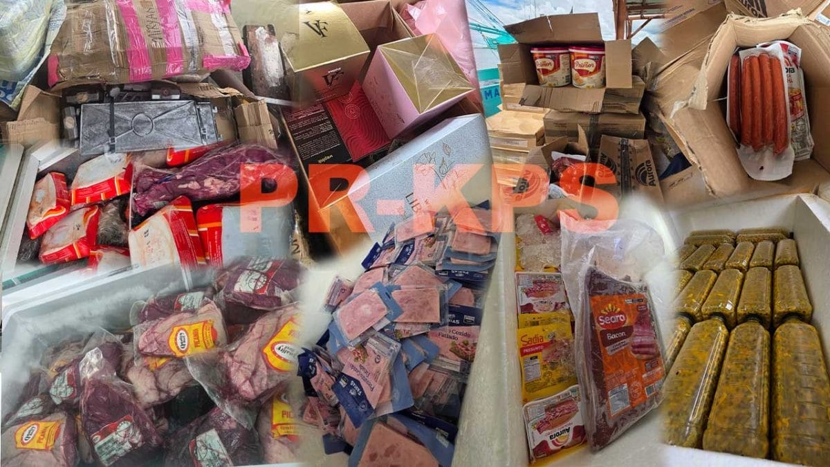 De goederen zijn in beslag genomen.