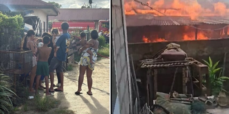 gezin dakloos door brand