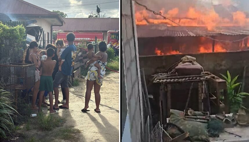 gezin dakloos door brand