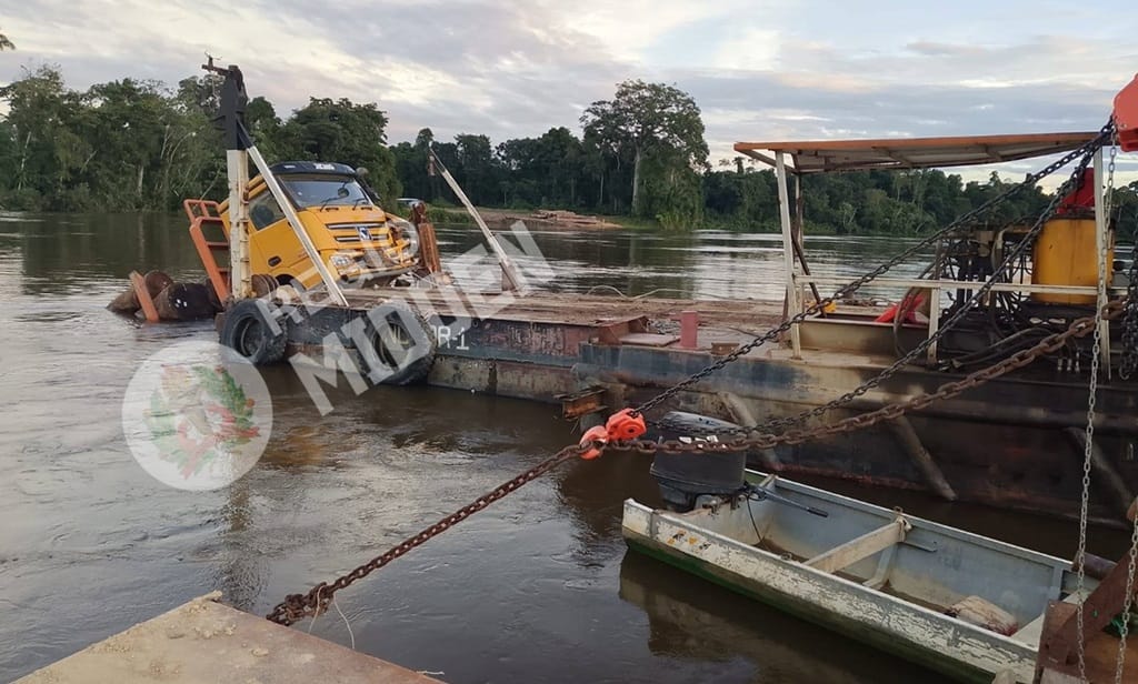 truck met houtblokken