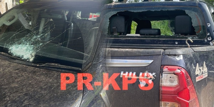 CRIME voertuig beschoten criminaliteit roof rover politie