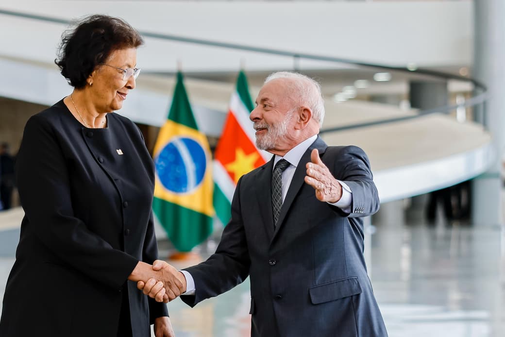 President Simons en Lula da Silva