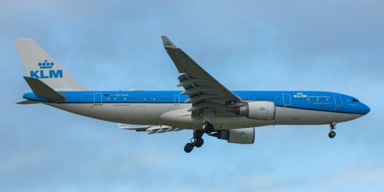 klm vliegtuig airbus