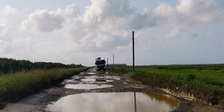 oostwest verbinding slechte weg