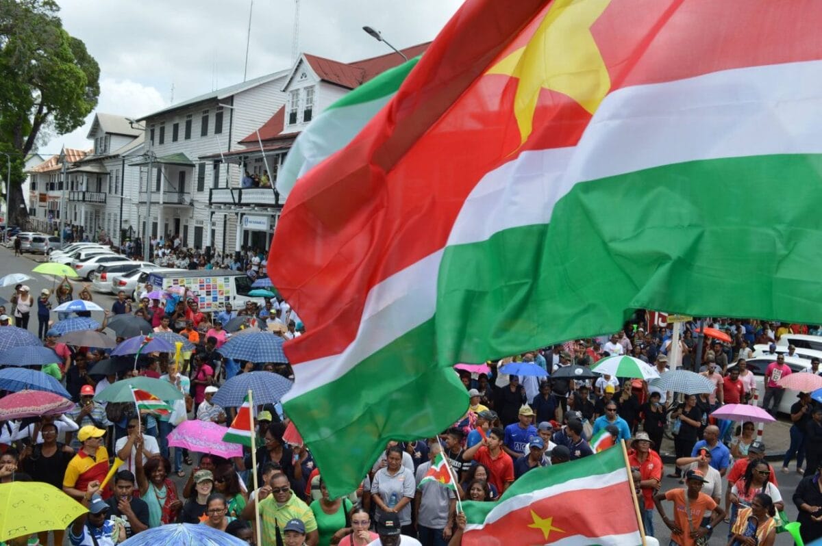 protest actie suriname 1300x864