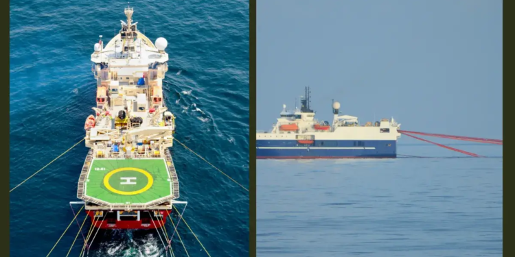 seismisch onderzoek olie en gas