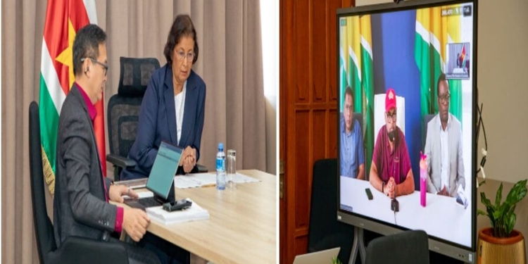 tsang simons en regering guyana irfaan irfan ali