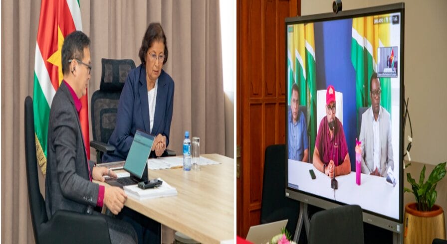 tsang simons en regering guyana irfaan irfan ali