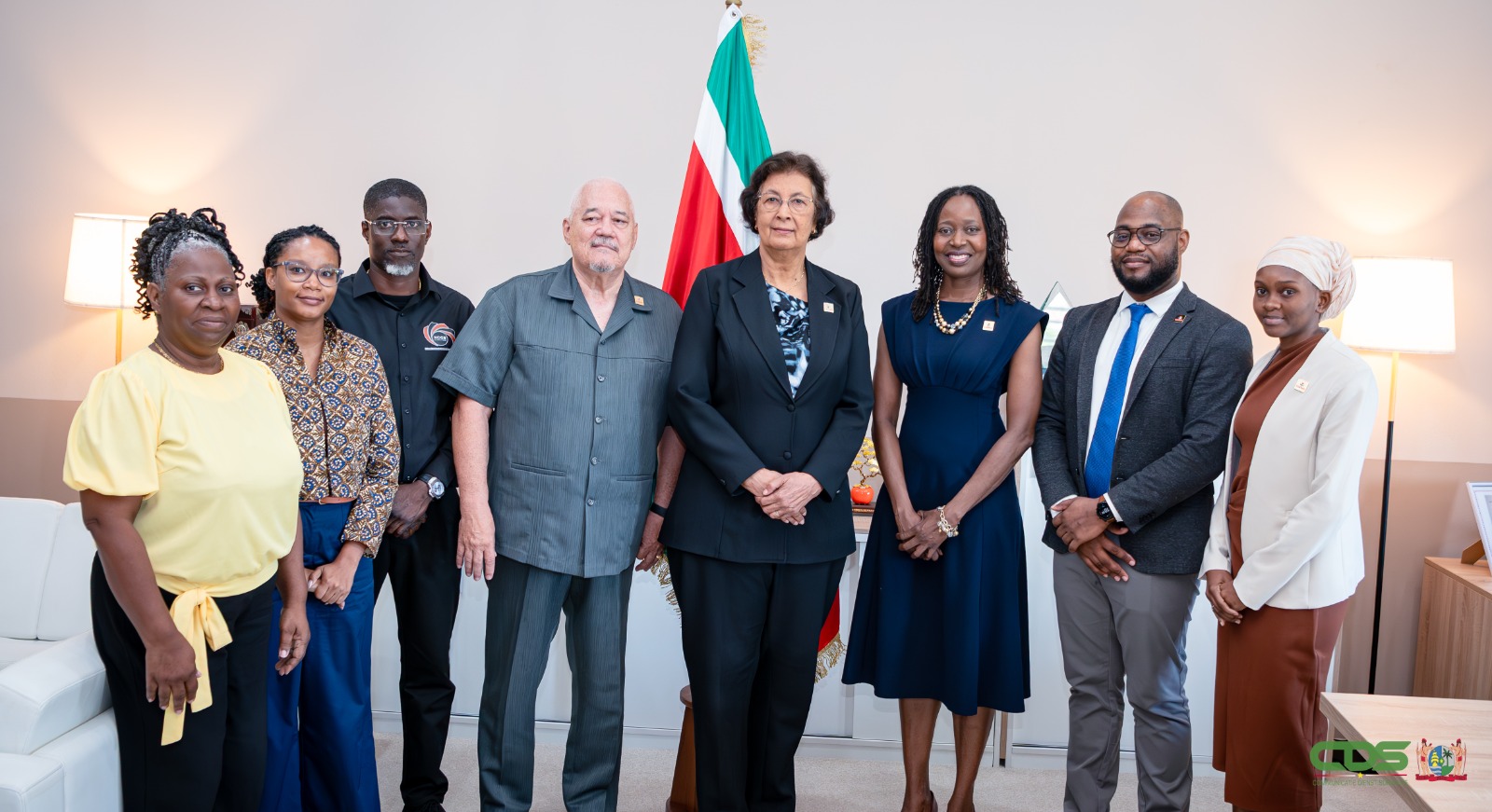 Suriname en CDEMA versterken samenwerking op gebied van rampenbeheer en klimaatweerbaarheid.