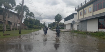 Wateroverlast in Suriname