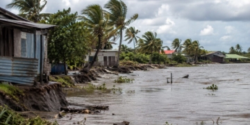 Coronie extra kwetsbaar voor klimaatverandering.
