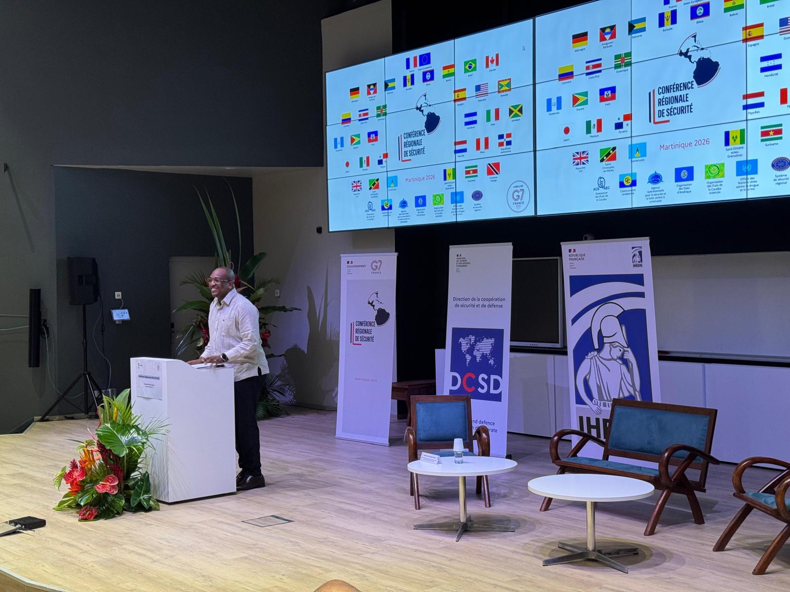 Minister Bouva neemt deel aan Regionale Veiligheidsconferentie in Martinique