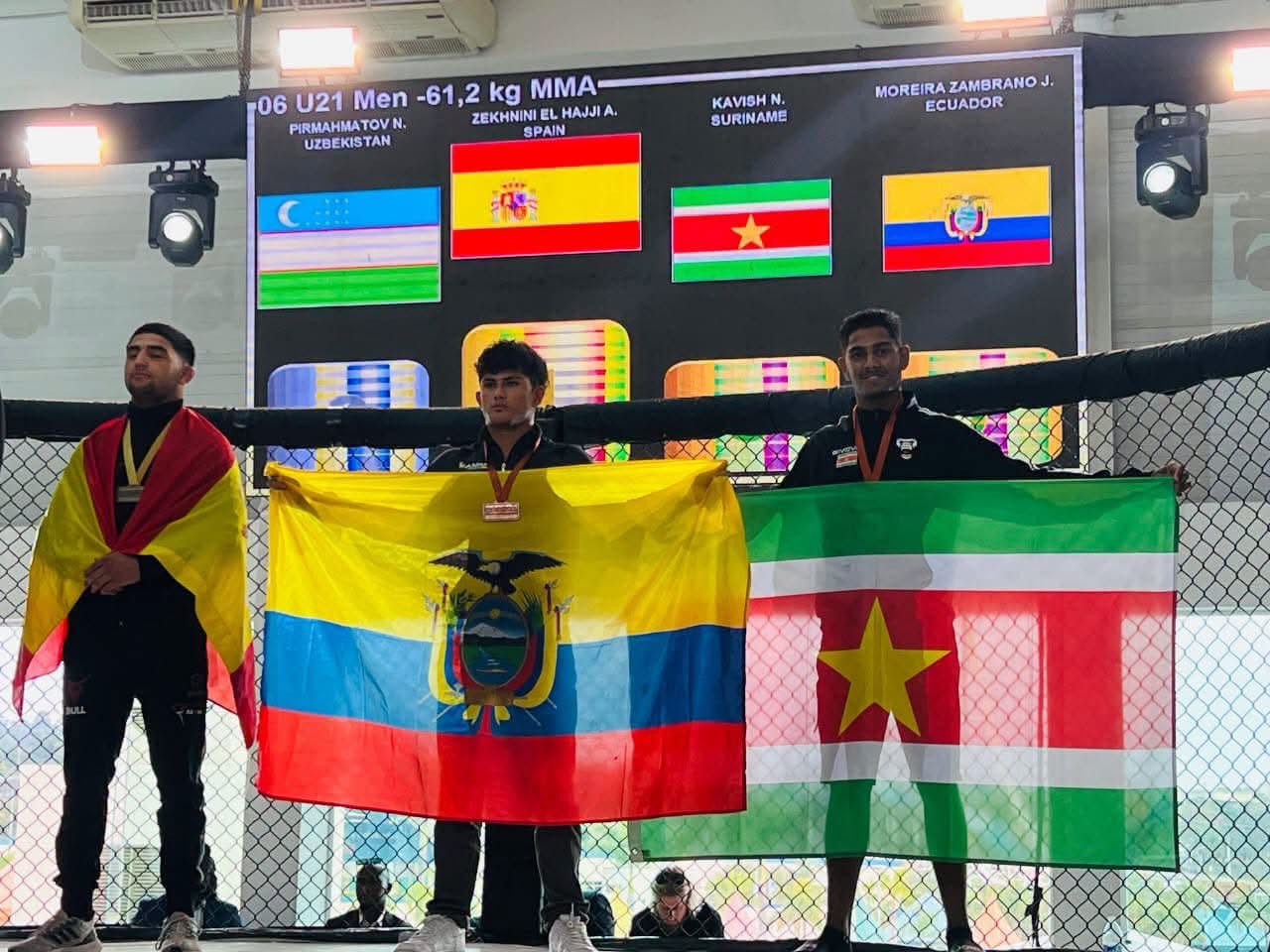 Kavish Nannan wil Surinaamse vlag laten wapperen in Colombia