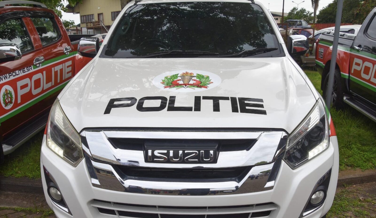 korps politie suriname kps auto