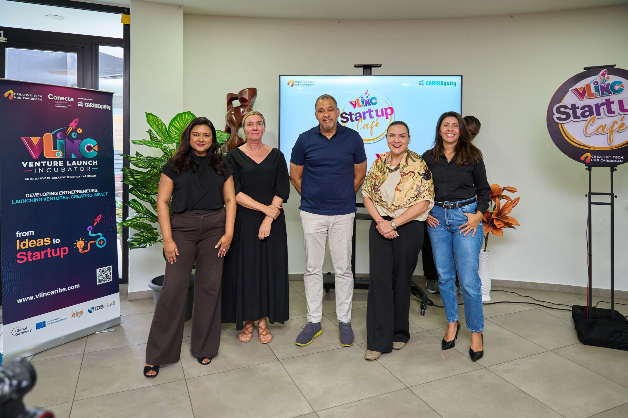 Creative Tech Hub Caribbean lanceert VLINC Startup Café voor lokaal talent en ondernemers.