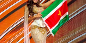Suriname trots op Chayenn Thakoer na internationaal avontuur