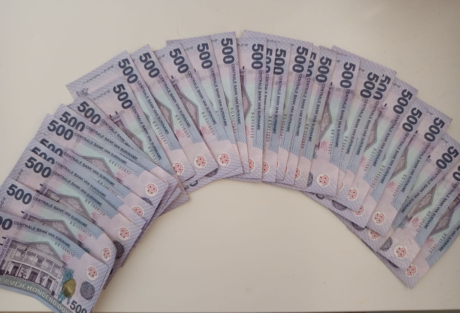 surinaamse dollars srd