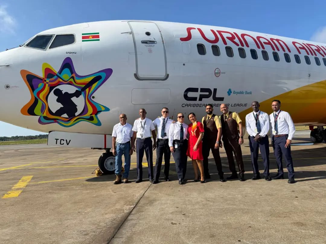Surinam Airways ondersteunt CPL 2026 met speciaal chartertoestel.