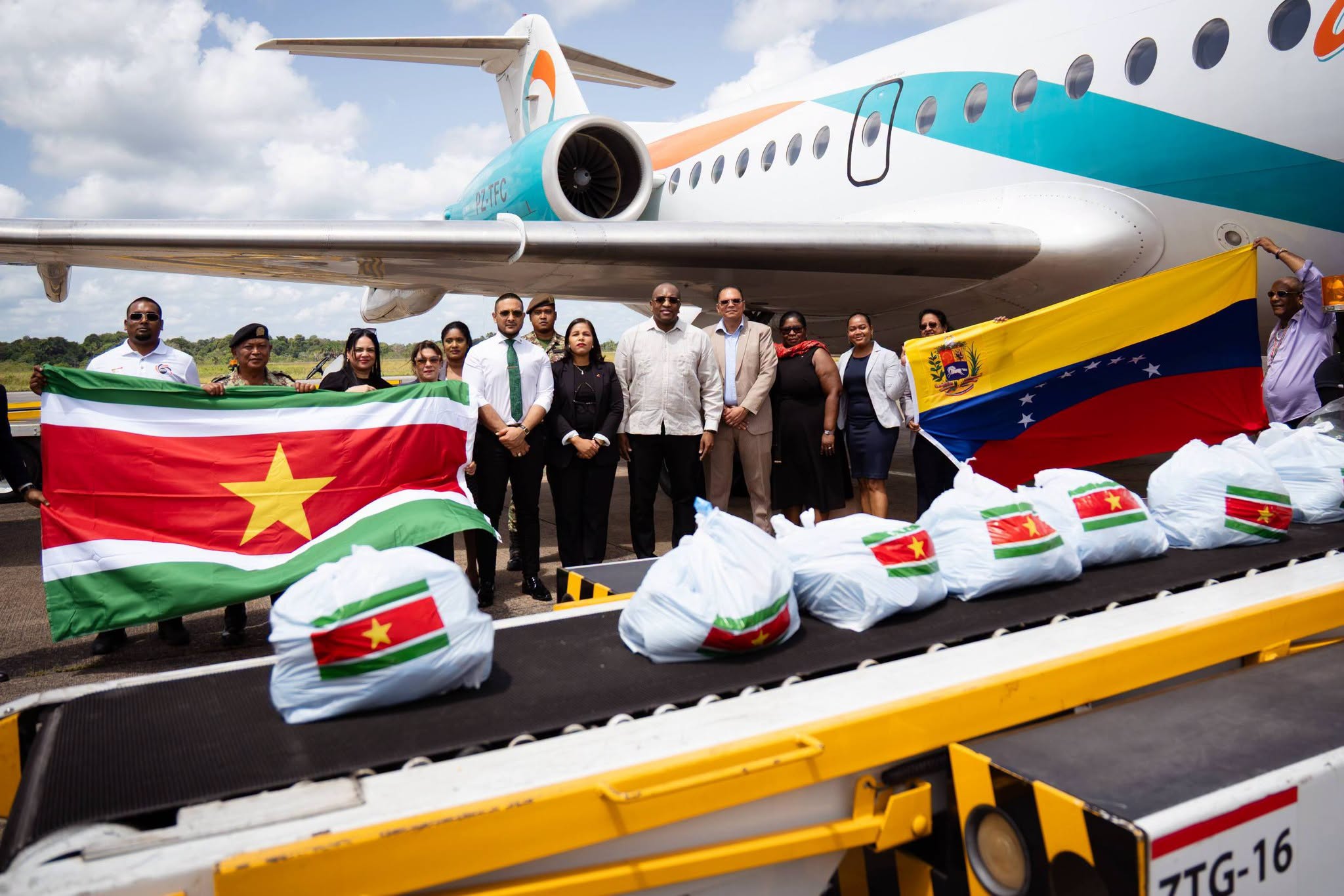 Regering toont solidariteit met getroffen Venezuela