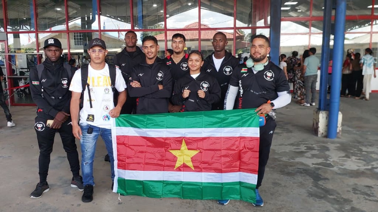 Surinaamse delegatie arriveert in Colombia voor historische GAMMA-editie