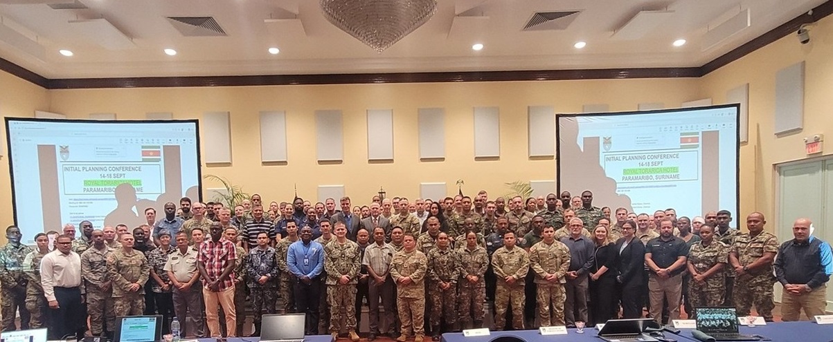 126 planners bijeen in Paramaribo voor voorbereiding regionale veiligheidsoefening.