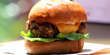 fast food hamburger