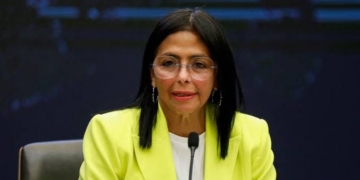 President Delcy Rodríguez van Venezuela brengt op uitnodiging van president Jennifer Simons op 11 september 2026 een officieel bezoek aan Suriname. Foto: CDS