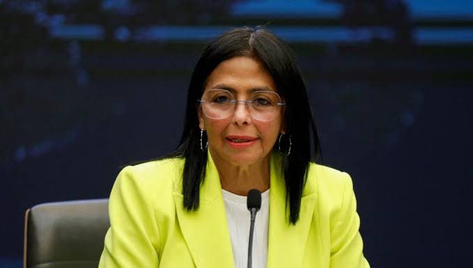 President Delcy Rodríguez van Venezuela brengt op uitnodiging van president Jennifer Simons op 11 september 2026 een officieel bezoek aan Suriname. Foto: CDS