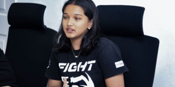 mma vechter Jenisha Radhoe