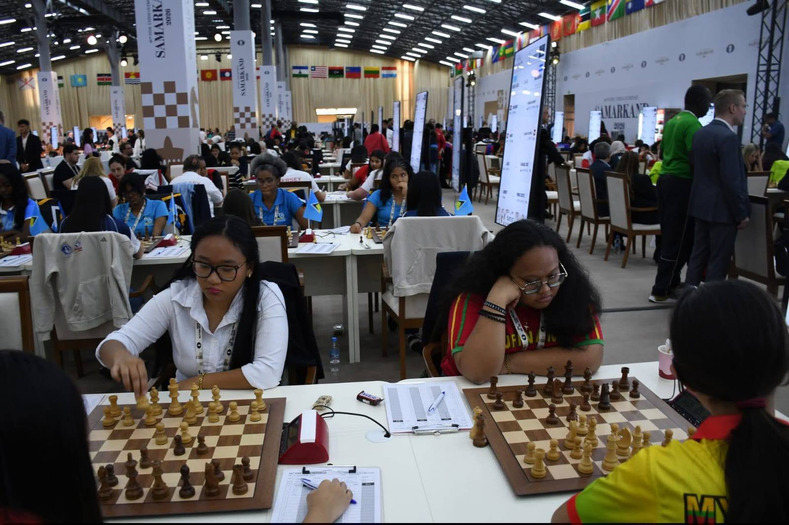 Suriname herstelt zich sterk op Schaakolympiade met dubbele 4-0-zege