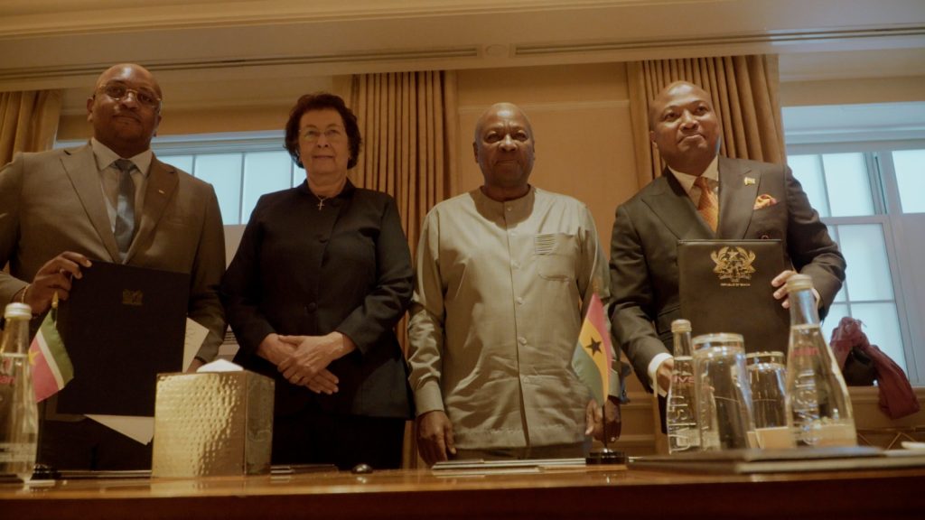 Suriname en Ghana bespreken verdieping van bilaterale samenwerking