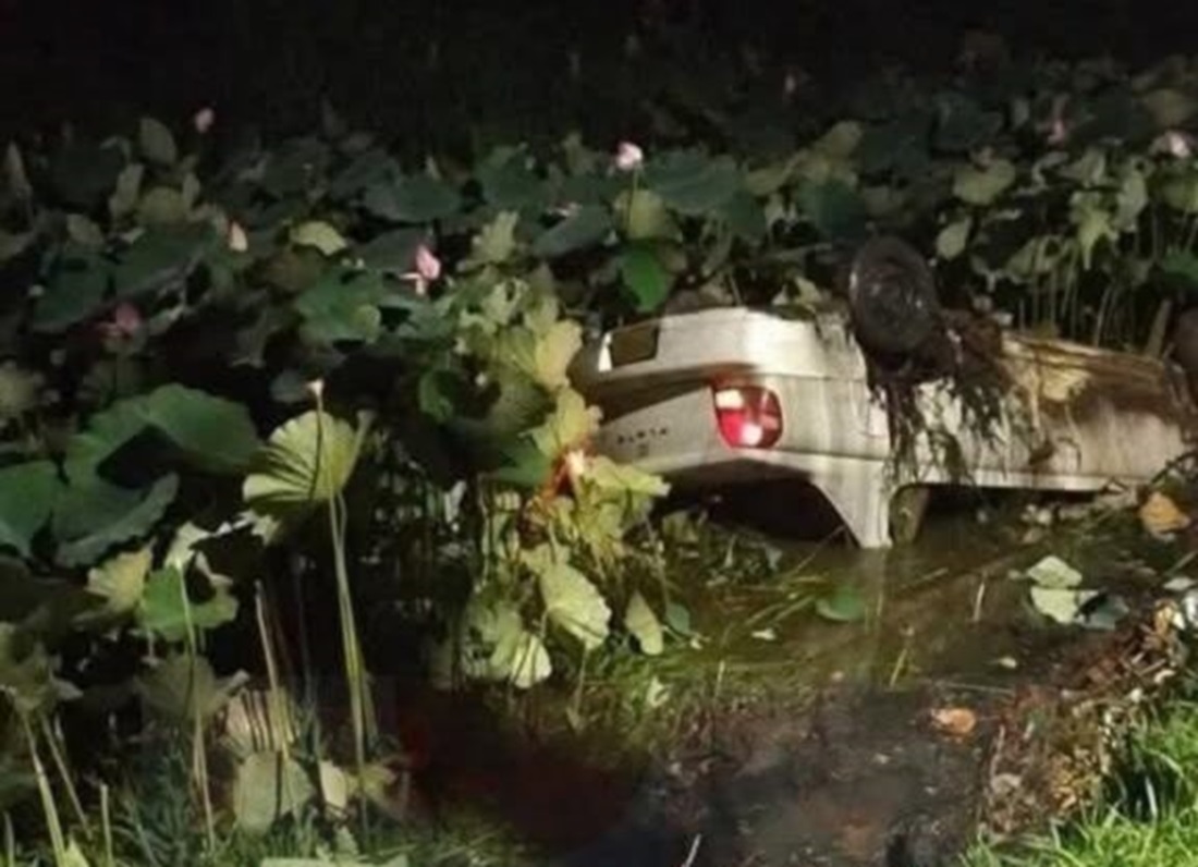 Automobilist komt met de schrik vrij na ongeval aan Leiding 9A