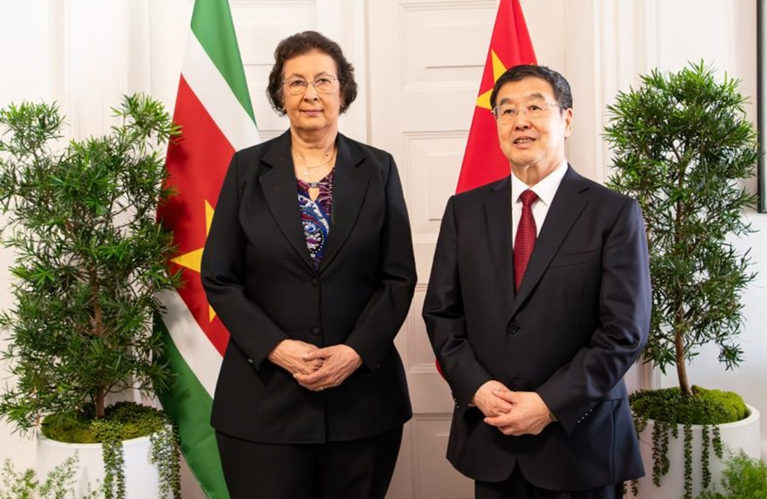 Suriname mikt op meer Chinese investeringen en toegang tot de Chinese markt