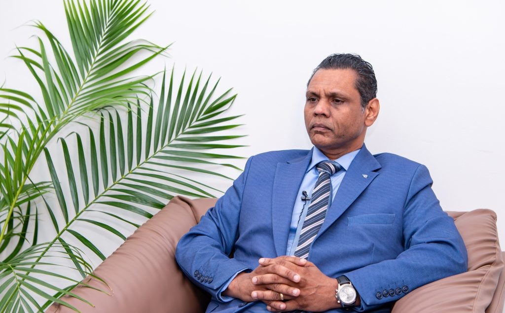 Directeur Volksgezondheid Rakesh Gajadhar Sukul.