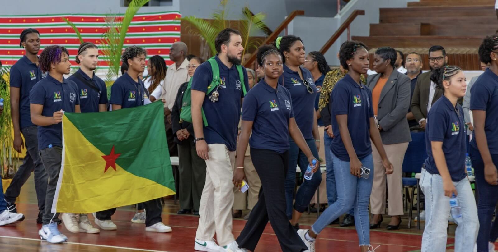 Jongeren uit Suriname, Guyana en Frans-Guyana nemen tot en met 25 oktober deel aan de regionale sportwedstrijden. Foto: CDS