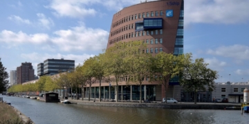 UWV Kantoorgebouw 't Schip aan de Verheeskade in Den Haag.