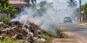 rook vuilverbranding verbrand