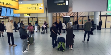 Schiphol aankomsthal 4 wordt dikwijls gebruikt voor Surinamevluchten.