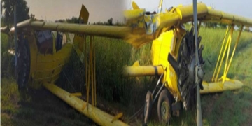 Politie ontdekt illegale landingsbaan met uitgebrand vliegtuig in Para.